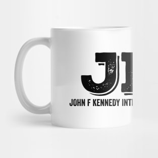 JFK John F Kennedy United States Airport Code Mug